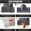 [Protectores Autoadhesivos] Protectores Duraderos y Autoadhesivos para Muebles contra Arañazos de Gato | Protectores Recortables para Sofá y Pared, Alfombrillas para Rascador de Gato