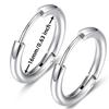 Trend Black/Gold Color Classic Stainless Steel Men Women's Hoops Earrings Minimalist Y2k Small Round Circle Piercing Ear Jewelry