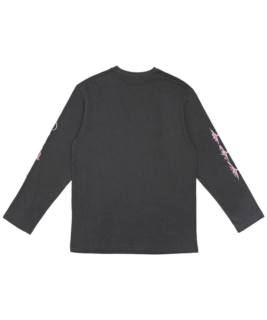 TOWTOW ARCHIVE Growing Graphic T-Shirt Charcoal