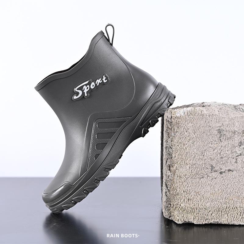 Men's Waterproof Non-Slip Fishing & Car Wash Boots