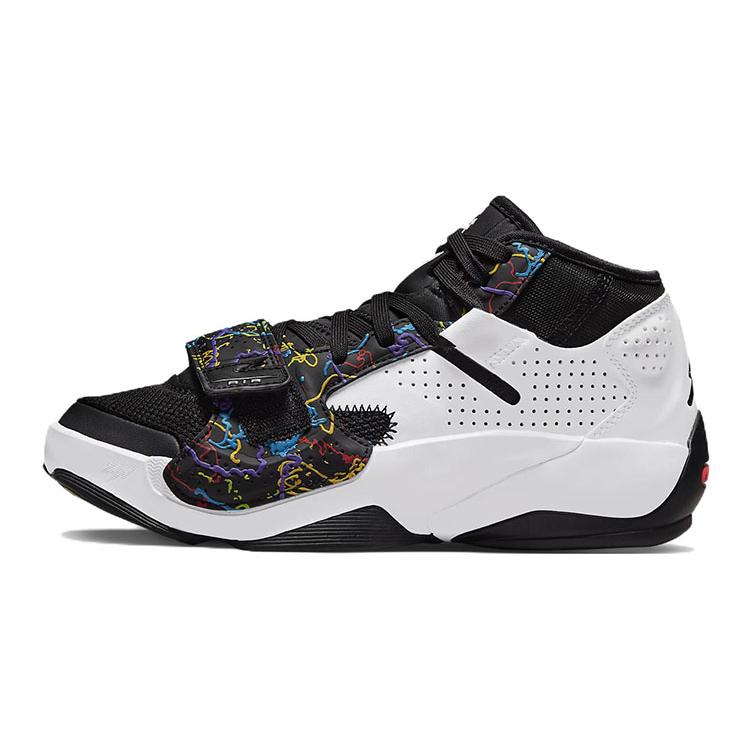 New Jordan Zion 2 Noah White Black Multi Color GS DV1003-003