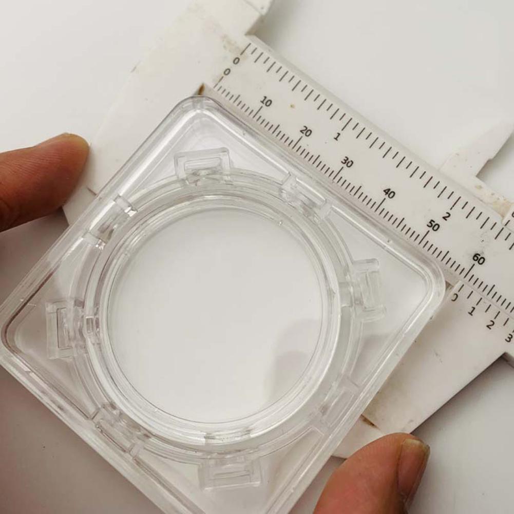 Commemorative Acrylic Protective Box Coins Collection Swivel Bracket Bracket