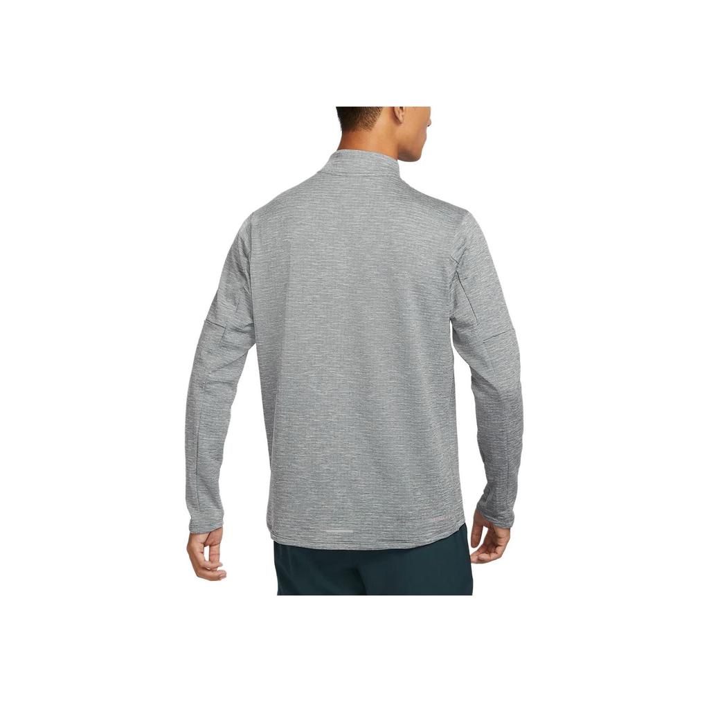 Nike Men's Therma-FIT 1/4-Zip Running Top Dark Grey Heather FZ1150-084