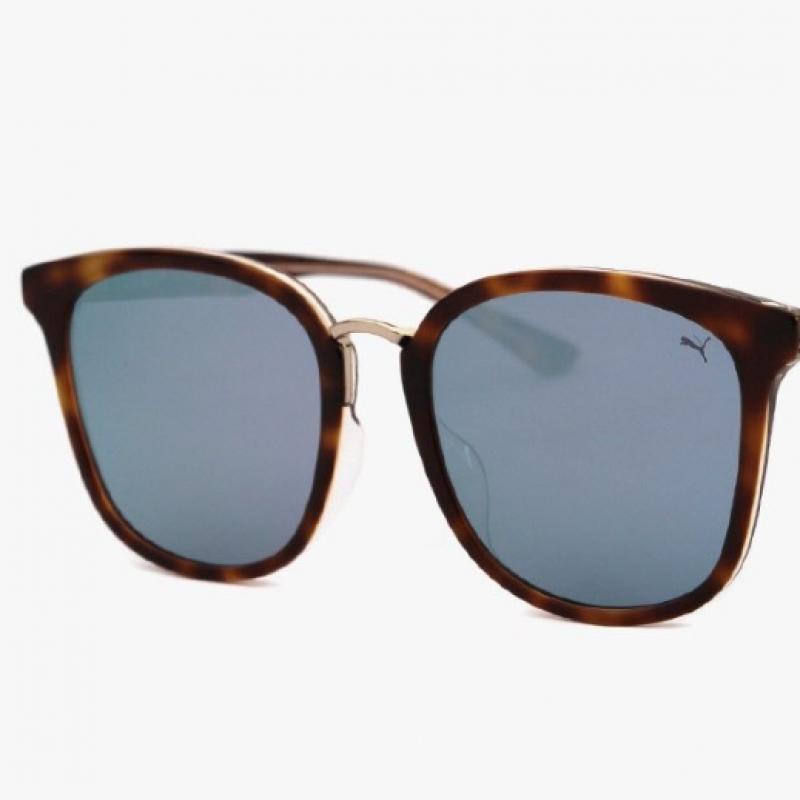 Puma Pu0154sk 003 Square Combi Mirror Asian Fit Lightweight Sunglasses