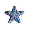 4 Pcs Summer Starfish Coastal Wall Decor Beach Theme Wooden Starfish