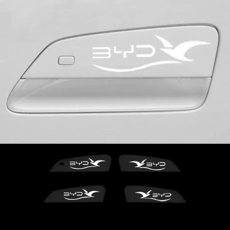 Car Door Bowl Sticker For BYD Seagull Clear Door Bowl Handle Protection Sticker Paint Surface Film Anti-scratch Car Accessories