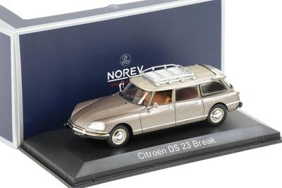 NOREV DS 23 Break 74 Scarab Brown Scale Model 155047 Citroën 1/43