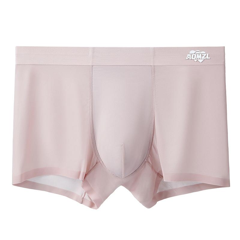 

Літні чоловічі труси Ice Silk, без слідів, світлі штани-маска, сексуальні чоловічі труси XXXL