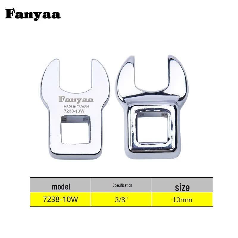 Fanyaa Interchangeable Open-End Torque Wrench Heads