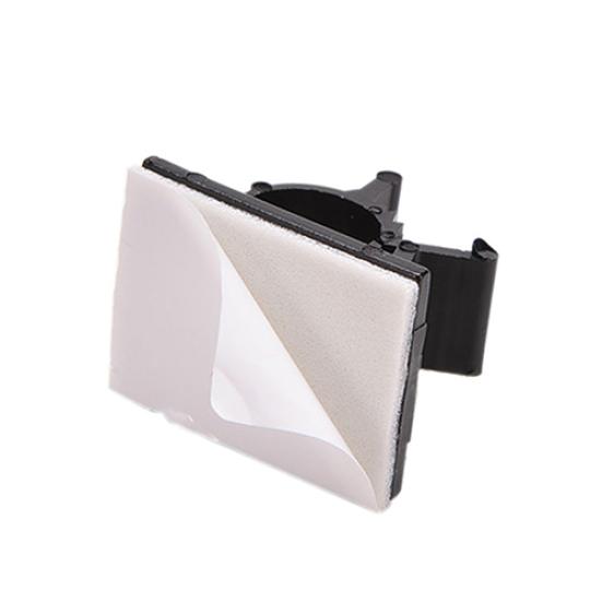 10Pcs Adhesive Backed Nylon Adjustable Cable Clips 16mm Wire Clamps Organizers