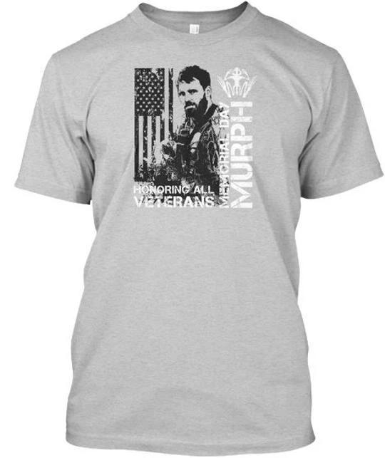 Memorial Day Murph S Honoring All Veterans TTshirt Made in the USA Size to 5XL L