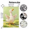 Pearl Painting Kit DIY Cute Duck Animal Handmade Home Decoration Painting