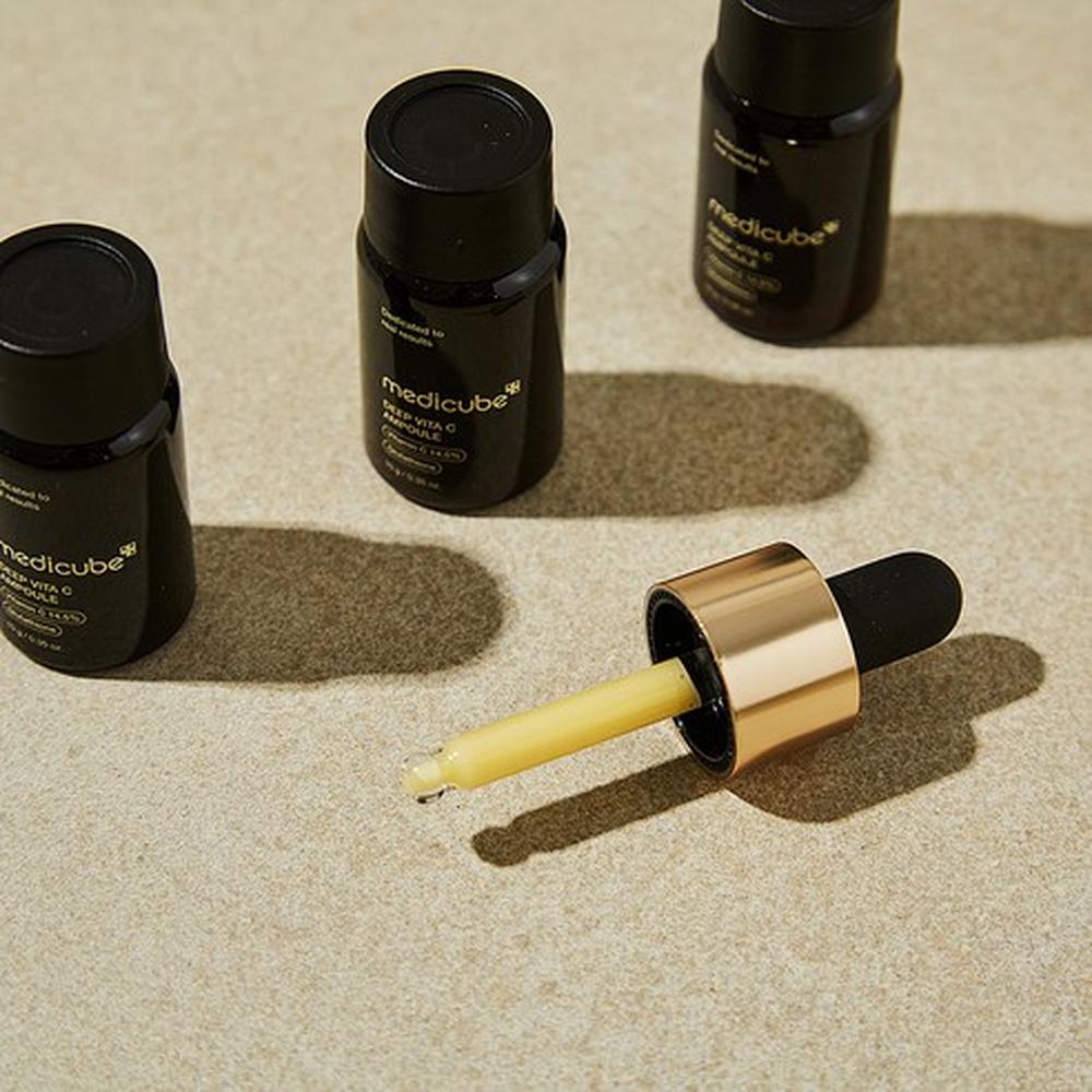 Medicube Deep Vita C Ampoule 2.0 30g (10g x3) - Brightening Vitamin C Care, Korean