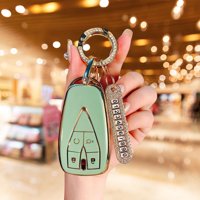 Changan Car Key Cover: Compatible with CS75 Plus, CS55 Plus, Yidong Univ, Auchan X5, Z6 Models