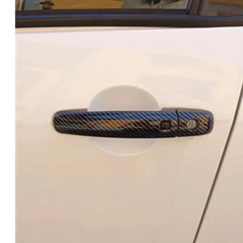 For Suzuki Swift Sport RS MK2 2012 2013 2014 2015 Accessories Door Handle Cover Trim Plastic Imitation Carbon Fiber