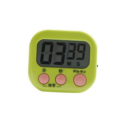 Multifunktions-Elektronischer Timer Große LED-Anzeige Lernmanagement-Timer für Arbeit Studium Grün