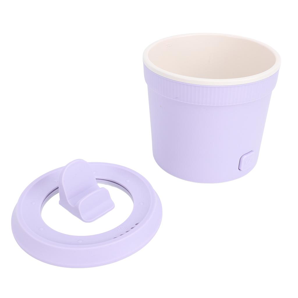 1L 400W Electric Pot with Visual Lid Phone Slot Anti Dry Burning Anti Stick Multifunctional