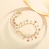 Moda Cadena de Tobillo de Diamante Colgante de Mariposa de Colores Para Mujeres Niñas Tobillera Brillante de Pedrería Perfecta Para Verano Playa Regalos