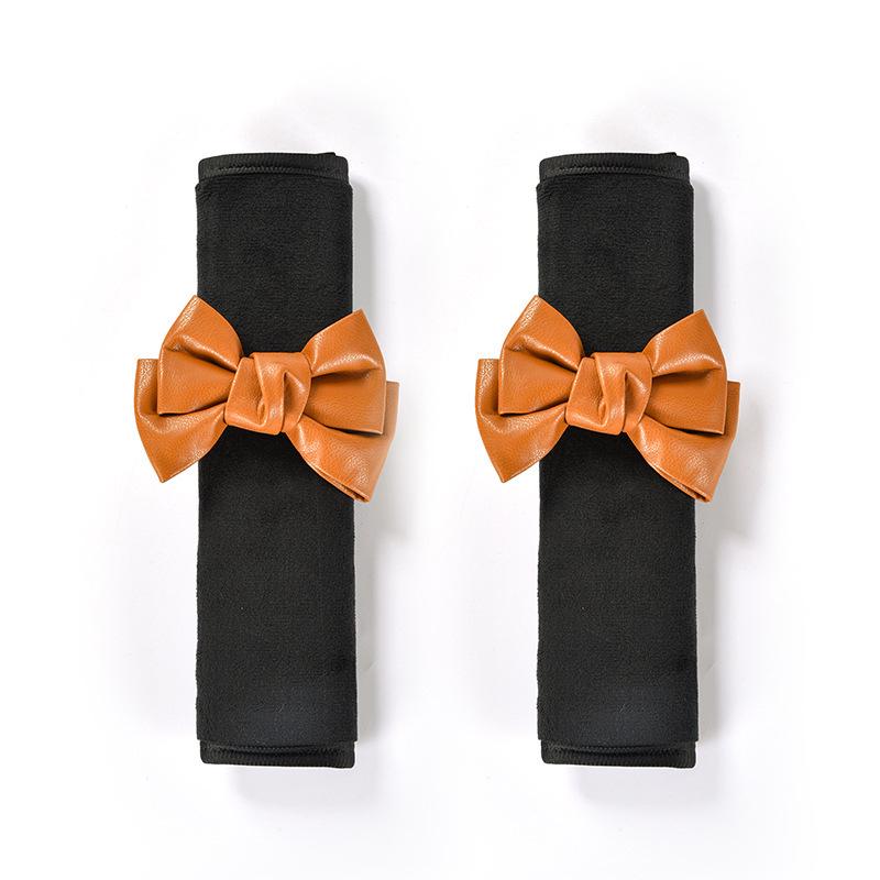 Protectoare de umăr pentru centura de siguranță auto de vară cu desene animate - Decor drăguț pentru interiorul mașinii pentru femei, Pereche