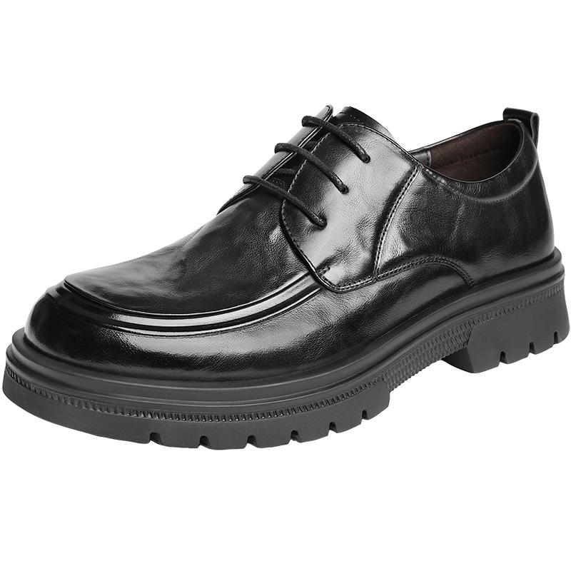 Belle Men s Cowhide Business Casual Derby Shoes EU 41