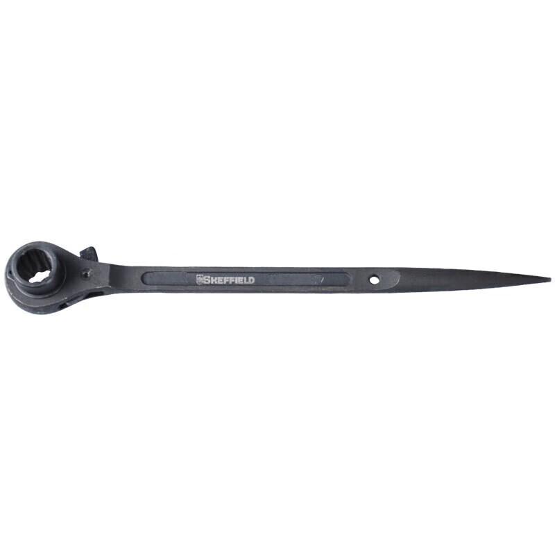 Metric Double-Ended Pointed-Tail Ratchet Wrench