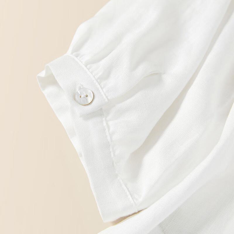 Women's Embroidered V-Neck Loose-Fit Shirt