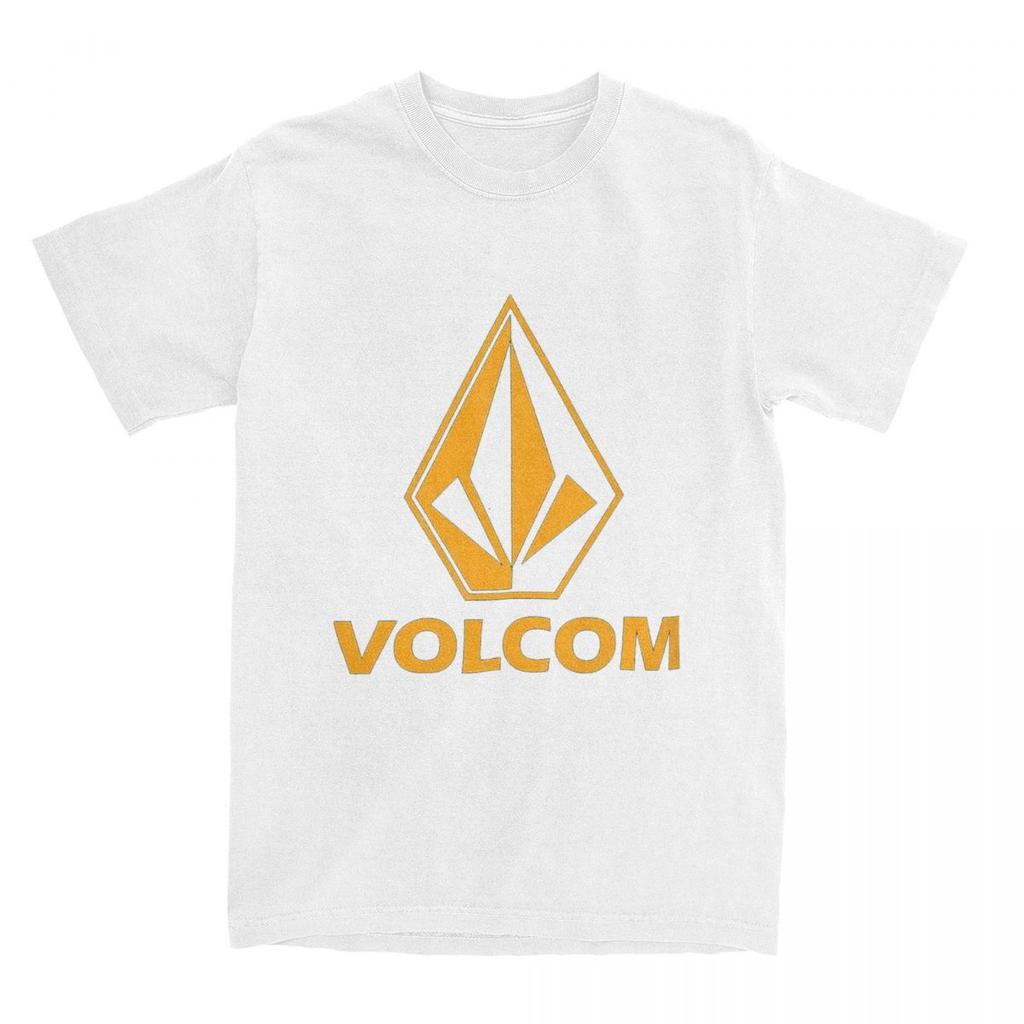 Oversized T Shirt Yellow Growth Sports Volcoms Cotton TShirts Hip Hop Tee Shirt for Unisex Summer Fun Short Sleeve Clothes