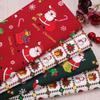5pcs/Lot Sewing Quilting Fabrics 25x25cm Cotton Fabric Handmade Material Printed Cloth DIY Christmas Series Patchwork