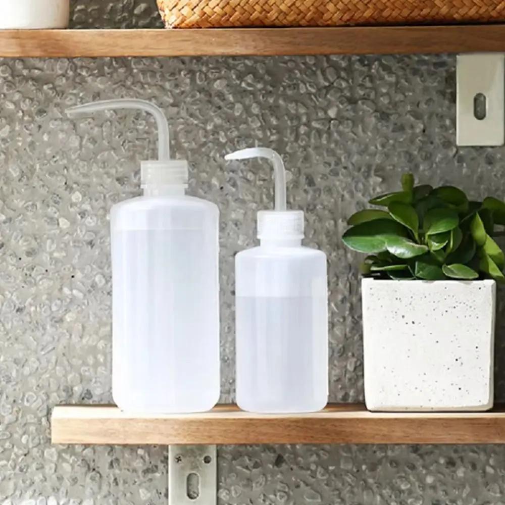 1Pcs Washing Clean Wash Bottle White Plastic Laboratory Measuring Bottles 250/500/1000ml Measurement Tattoo Squeeze Bottle