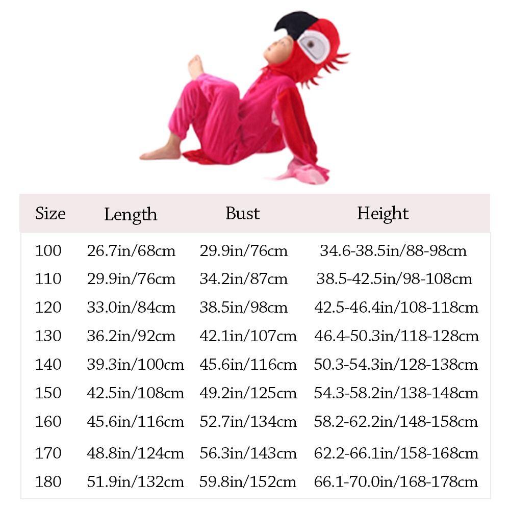 Carnival Party Bird Cosplay Costume Role-Play Dance Costume  Kids Boys Girls