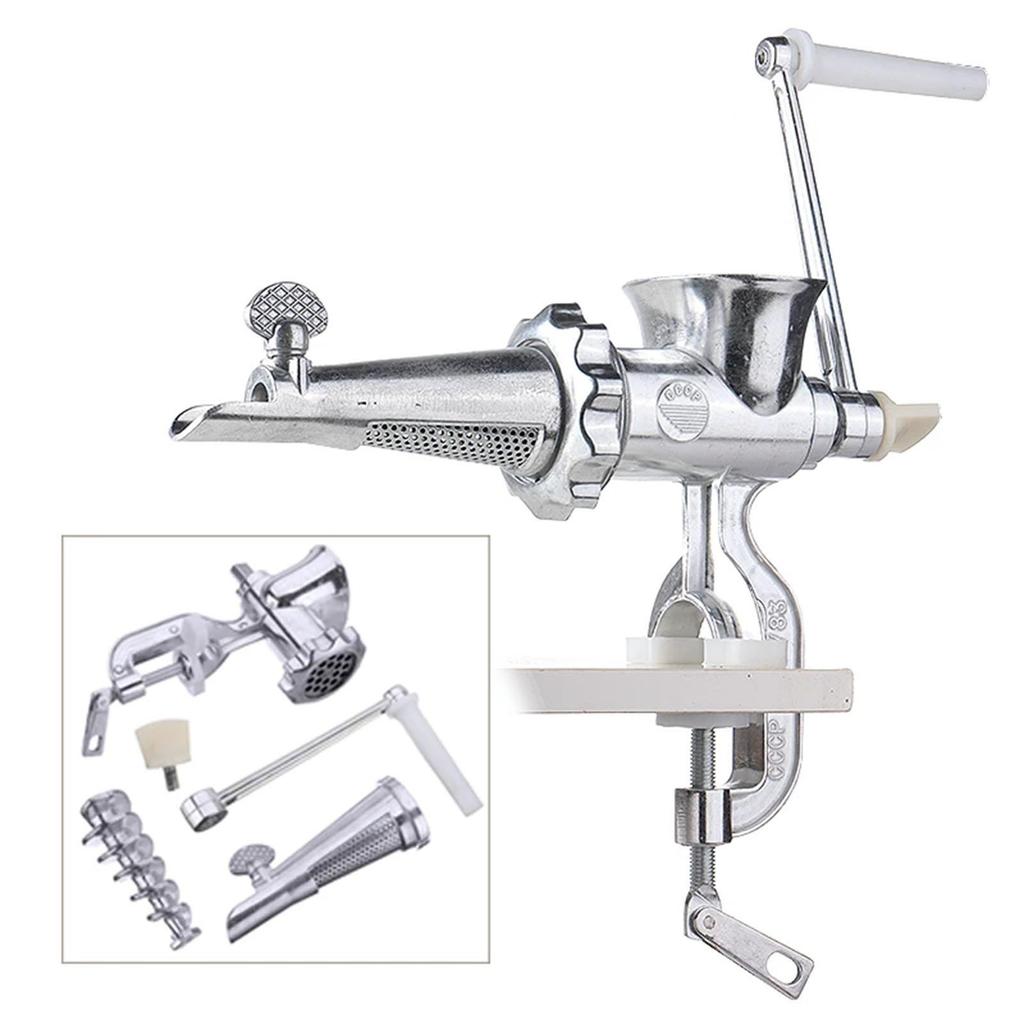 Manual Fruit Juicer Meat Vegetable Grinder Aluminum Alloy for Orange Squeezer Kitchen