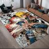 Naruto Minato Theme Anti-Slip Rug, Rectangular Carpet for Bedroom, Living Room & Game Area