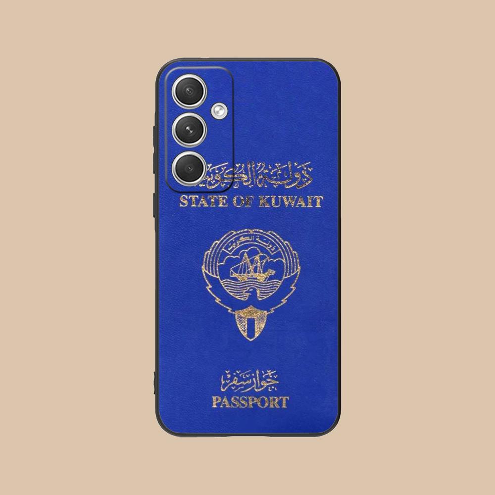 

Kuwait Flag Mobile Cell Phone Case for Samsung Galaxy S25 S24 S23 S22 S21 S20 Note20 Plus FE Ultra Colour Cover Cover Pretty Galaxy Note20 Ultra
