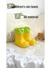 Dopamine EVA Kinder Wasserdichte Rutschfeste Leichte Gummistiefel für den Kindergarten