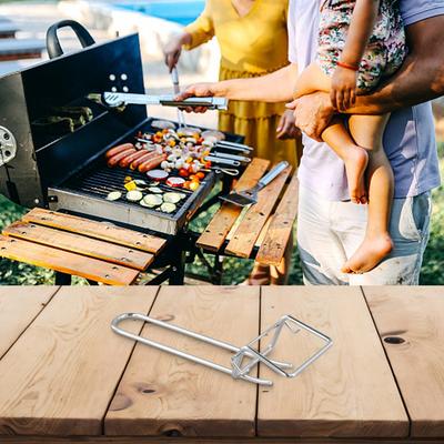 BBQ Grate Holder Griddle Pick-up Clip Easy To Clean