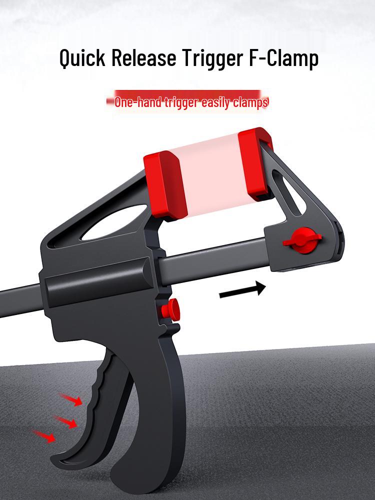 Quick Tightening Woodworking F-Clamp Tool Set