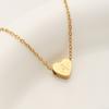 1 PZ Cavigliera a Catena Link in Acciaio Inossidabile Colore Oro Gioielli da Donna Cavigliera con Lettera Iniziale A-Z Cuore per Accessori da Donna