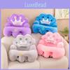 Coussin de siège pour bébé avec housse en peluche courte pour l'aide à l'assise