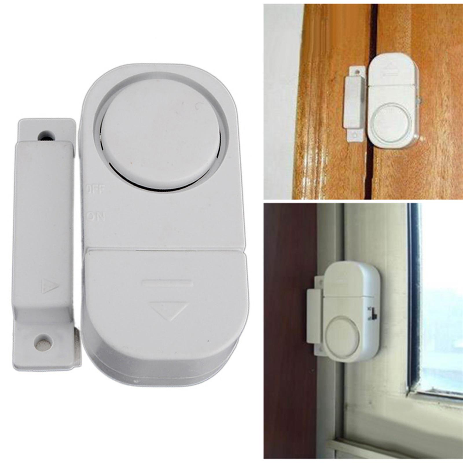 Wireless Home Security Door Window Entry Burglar Alarm System Magnetic One Size