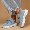 Mesh Oversized Sports and Comfortable Women's Shoes Breathable and Fashionable Socks, Shoe Cuffs Solid Color 2025