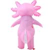 JOYBRO Inflatable Axolotl Funny Animal Axolotl Costume for Boys and Perfect for School and One Size Fits Kids' Costume, Girls, Halloween, Festivals,