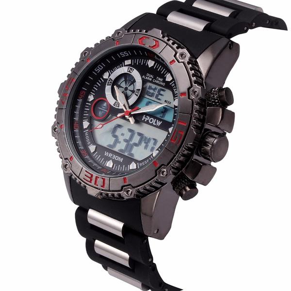 Buy Top Brand Luxury Men Wrist Watch Men's Fashion Sport LED Watch