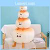 Steamed Bread Cute Plush Stuffed Animal Decorative Pillow For Kids Girls Room
