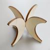 Wooden Display Holder for Round Objects Like Made of Wood Modern and Crystal Ornaments Accessories