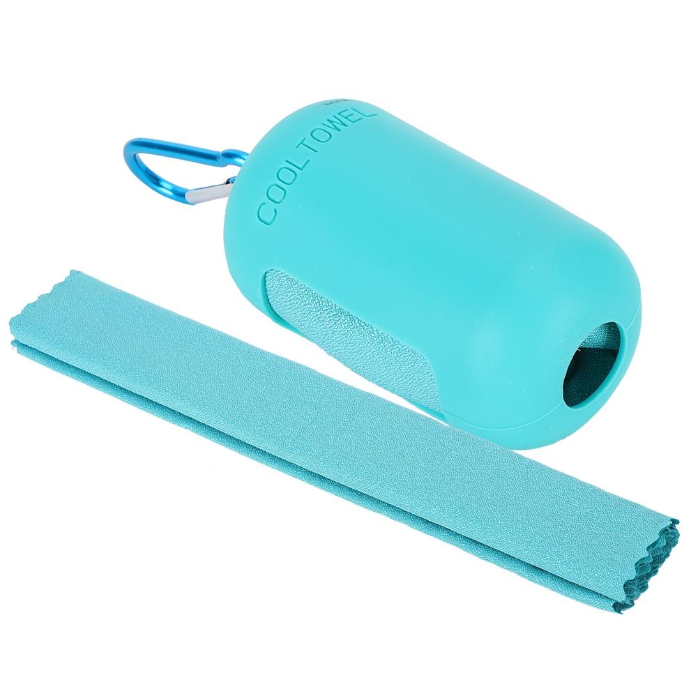 Tragbares Mikrofaser Schnelltrocknendes Reise Sport Kühl Duschhandtuch für Outdoor Camping