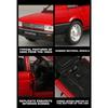 Classic 1/24 Volkswagen Santana Alloy Diecast Model Car Sound and Light Gift for Boyfriend Collection Hobbies Present with Kids