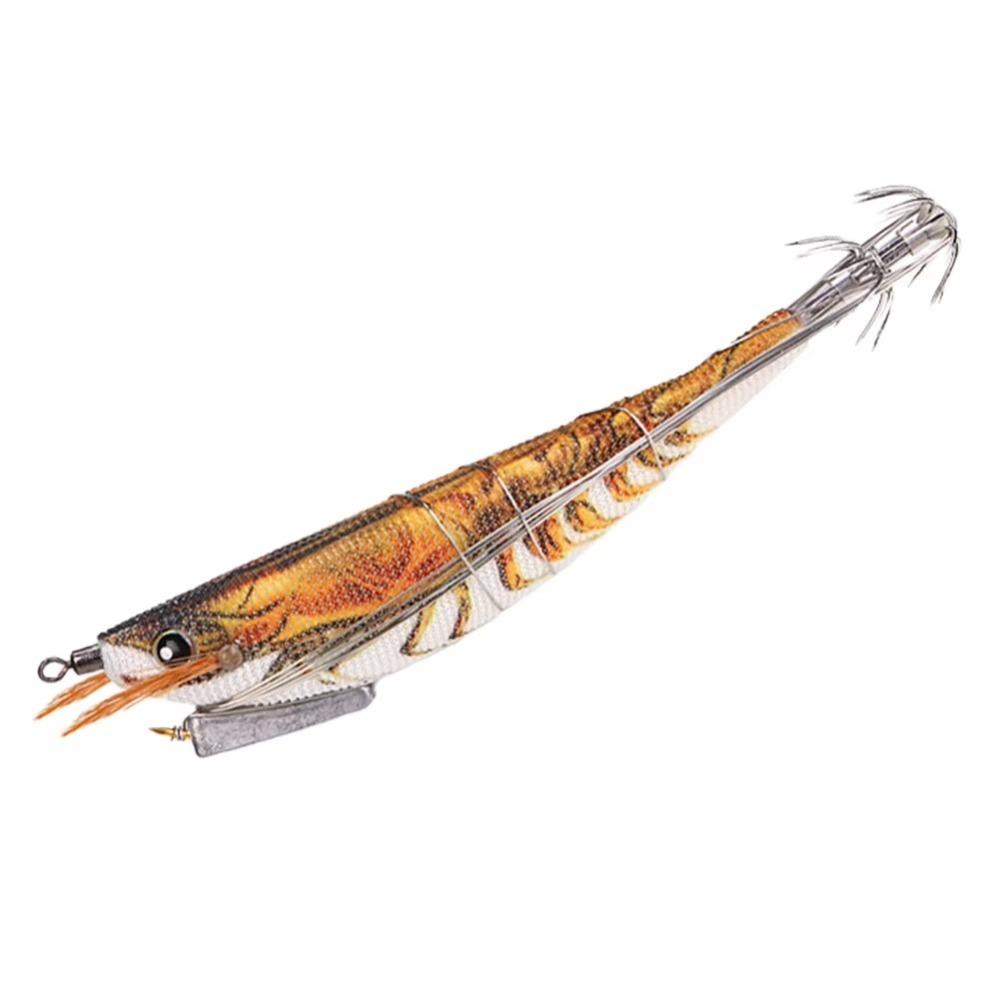 

Стальная проволока Приманка для креветок Свинцовое грузило Крючок для кальмара 2025 Приманка для осьминога Реалистичная L-A