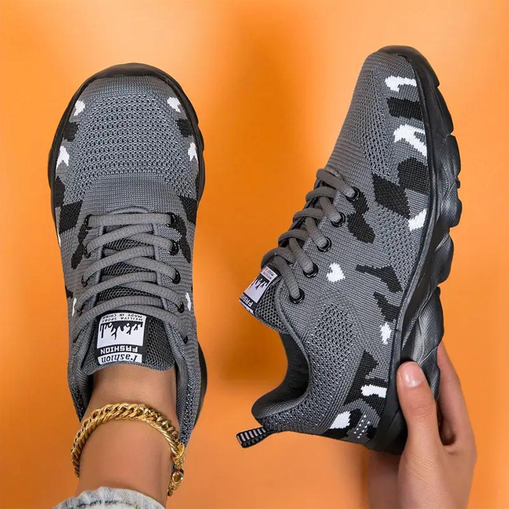 Unisex Casual Mesh Knit Lightweight Breathable Walking Shoes for Men and Women