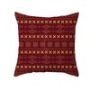 Nordic Classical Stripes Throw Pillow Covers With Digital Printing Of Short Plush Fabric Car-Shaped Sofa Cushion Home Decor
