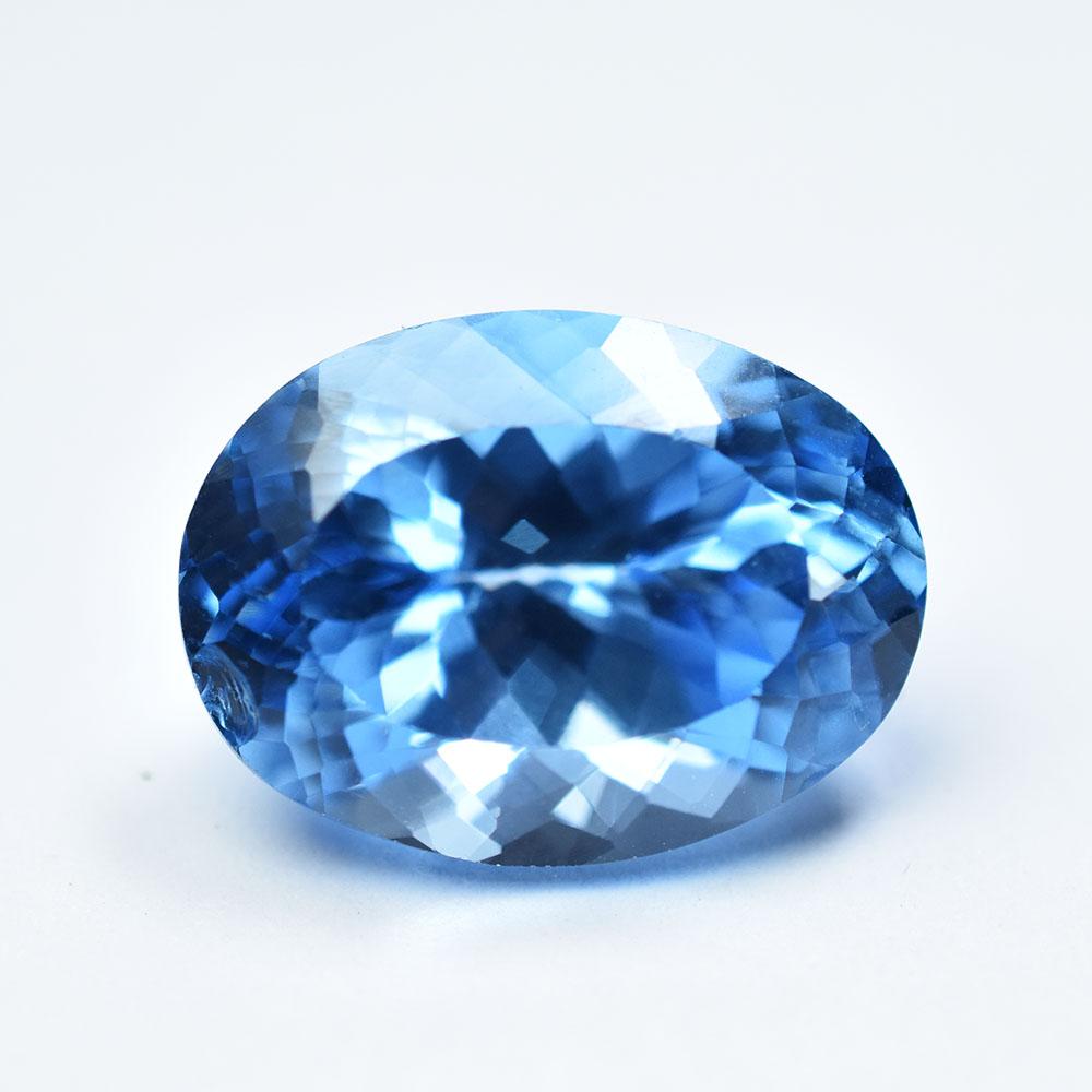 Natural Blue Sapphire Loose Gemstone Oval Cut 7.5 Ct September Birthstone for Gem Collections
